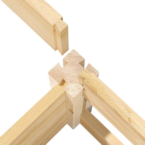 4 ft x 8 ft Cedar Wood 2 Tier Raised Garden Bed - Made in USA - Image 3