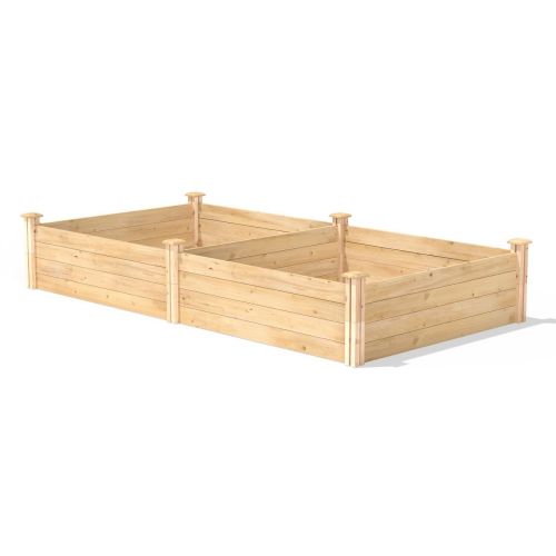 4 ft x 8 ft Cedar Wood Raised Garden Bed - Made in USA - Image 5