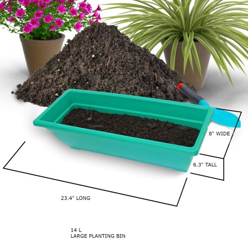 4 FT 5 Tier Green Vertical Garden Indoor/Outdoor Elevated Planter - Image 4