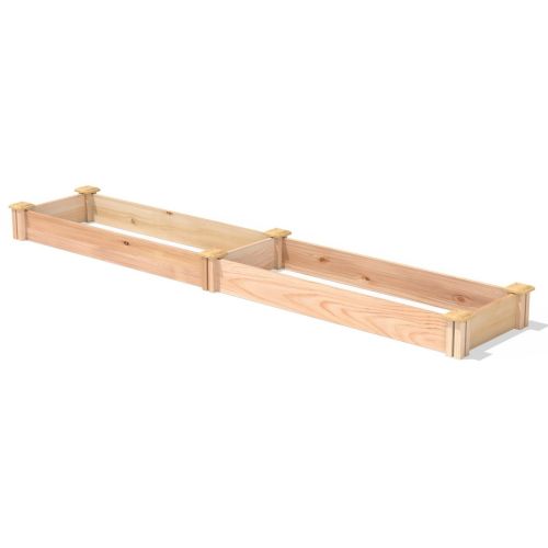 16 in x 96 in Low Profile Cedar Raised Garden Bed - Made In USA - Image 5