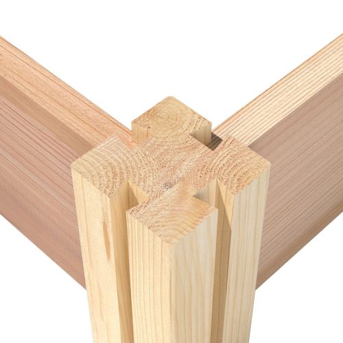 16 in x 96 in Low Profile Cedar Raised Garden Bed - Made In USA - Image 3